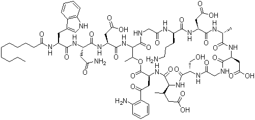 达托霉素Daptomycin 103060-53-3