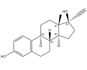 炔雌醇 Ethynyl estradiol 57-63-6