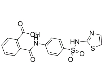 酞磺胺噻唑 Phthalylsulfathiazole 85-73-4